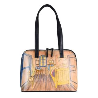 Ručne maľovaná kabelka č.8574 inšpirovaná motívom Vincent Van Gogh - Spálňa