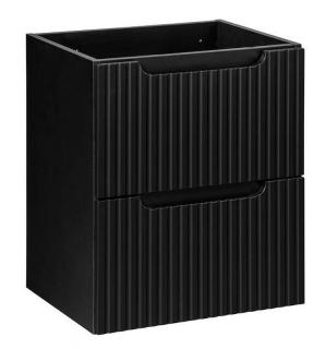 Skrinka do kúpeľne NOVA BLACK 82-50-2S, Čierna