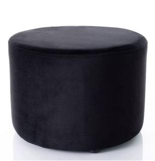 Taburetka DOTI A VELVET, čierna bluvel 19