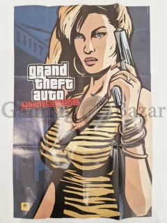Grand Theft Auto Liberty City Stories poster s mapou č.2