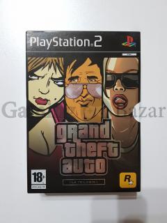 GTA Trilogy PS2-GTA3,Vice City,San Andreas-španielský obal
