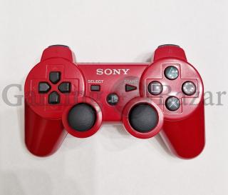 PlayStation 3 bezdrôtový Sony ovládač - červený