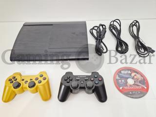 PlayStation 3 Super Slim 500GB čierny + 2 ovládače