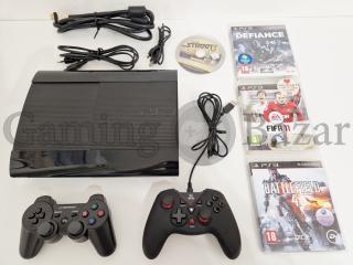PlayStation 3 Super Slim 500GB čierny + 2 ovládače