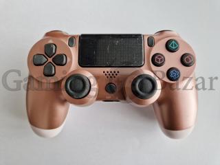 PlayStation 4 bezdrôtový ovládač (bronzovo-biely)
