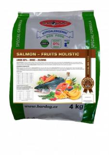 Bardog Salmon Fruits Holistic 34/18 Hmotnosť: 4 kg