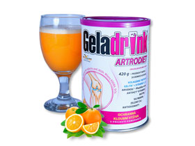 Geladrink Artrodiet 420 g Pomaranč