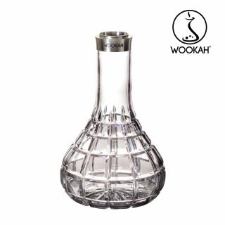 Váza pre vodné fajky Wookah SQUARES 28 cm (Váza pre vodné fajky, značka Wookah SQUARES, veľkosť 28 cm)