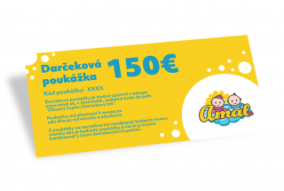 Darčeková poukážka v hodnote 150€