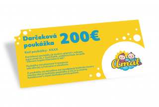 Darčeková poukážka v hodnote 200€