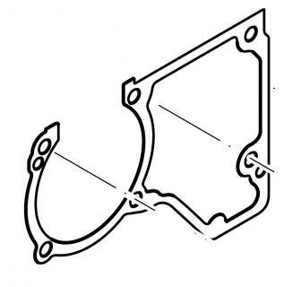 ND MAKITA / DOLMAR Tesnenie klukovej skrine DCS340,100,102 (70d) (Originál)