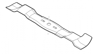 Žací nôž STIHL / VIKING RM 650 T, RM 650 V, RM 650 VE, MB 650.3 T/V/VE/VS (Originál)