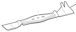 Žací nôž STIHL / VIKING RM 756 GS, MB 756 GS/YC/YS, 6378 702 0100 (N5b) (Originál)