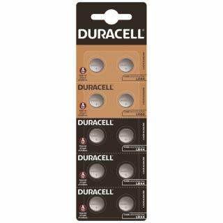 Batéria Duracell LR44, A76, V13GA 10 ks