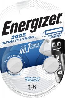 Batéria Energizer Ultimate Lithium CR2025 2 ks