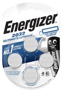 Batéria Energizer Ultimate Lithium CR2032 4 ks