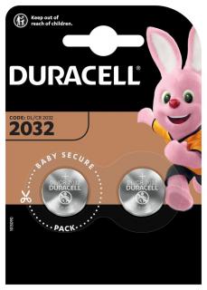 Batéria gombíková Duracell CR2032 2 ks