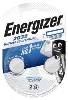 Batéria gombíková Energizer Ultimate Lithium CR2032 2 ks
