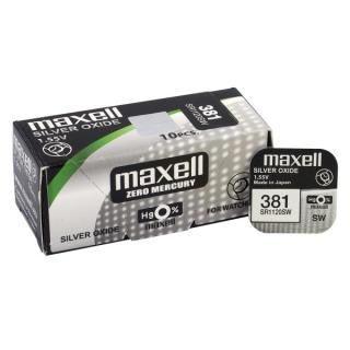 Batéria gombíková mini Maxell 381, 391, SR 1120 SW, G8