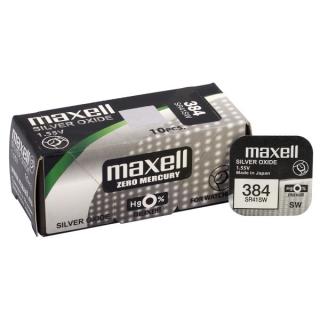 Batéria gombíková mini Maxell 384, 392, SR41SW, SR736SW, G3