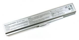 Batéria kompatibilná s Asus A42-W1 Li-Ion 4400 mAh strieborná