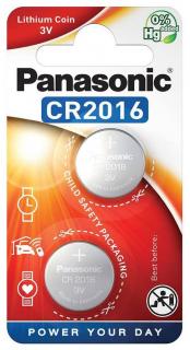 Batéria Panasonic CR2016 2 ks