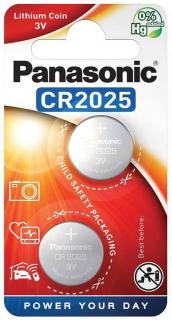 Batéria Panasonic CR2025 2 ks