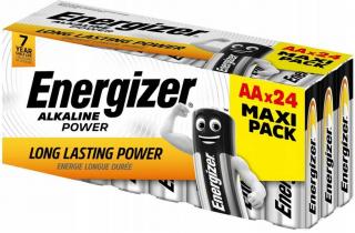 Batérie alkalické Energizer Alkaline Power AA / LR6 - MAXI Pack 24 ks