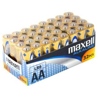 Batérie alkalické Maxell Alkaline AA / LR6 - 32 ks balenie
