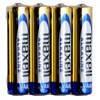 Batérie alkalické Maxell Alkaline AAA / LR03 - 4 ks balenie