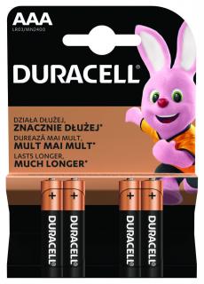 Batérie Duracell Duralock C&B LR03 AAA 4 ks