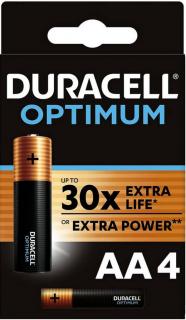 Batérie Duracell OPTIMUM AA 1.5 V LR06 4 ks