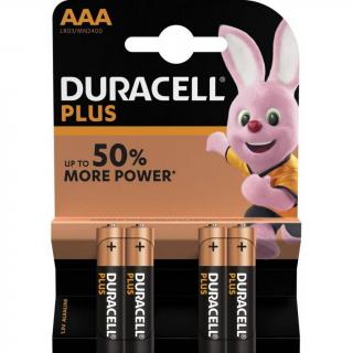Batérie Duracell Plus AAA LR03 4 ks