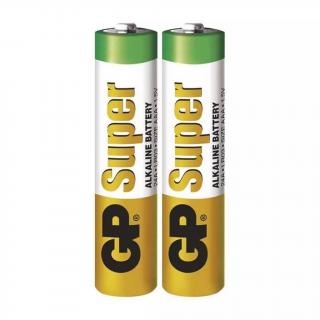 Batérie GP Super Alkaline LR03 AAA 2 ks fólia
