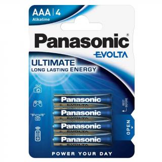 Batérie Panasonic Evolta Ultimate Energy AAA LR03 4 ks balenie