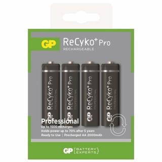 Nabíjacie batérie R6/AA GP ReCyko+ Pro Professional 2000 mAh - 4 ks blister