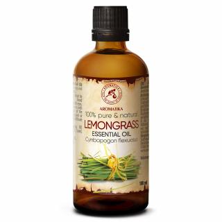Esencialny olej Lemongrass 100ml od AROMATIKA Holland (Vonny olej Aromatika Lemon Grass 100ml - polročné balenie)