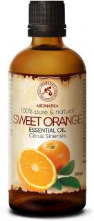 Esencialny olej Sweet Orange 100ml od AROMATIKA Holland (Vonny olej Aromatika Sweet Orange 100ml - polročné balenie)