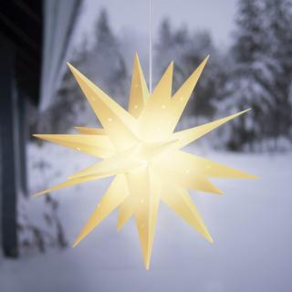 Vianočná svietiaca hviezda