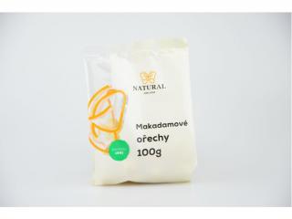Natural Makadamové orechy - natural 100 g