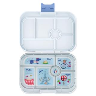 Bento box ORIGINAL 6 misty grey / Paris, 625 ml, Yumbox