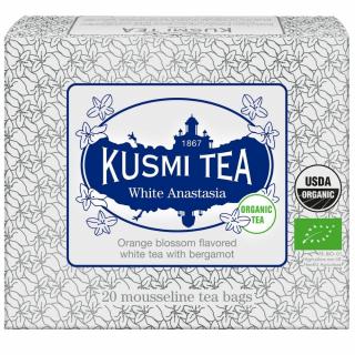Biely čaj ANASTASIA, 20 čajových vrecúšok, Kusmi Tea