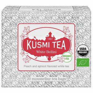 Biely čaj BELLINI, 20 čajových vrecúšok, Kusmi Tea