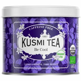 Bylinkový čaj BE COOL 90g sypaná plechovka na čaj, Kusmi Tea