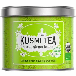 Čaj Freen GINGER LEMON, plechovka sypaného čaju 100 g, Kusmi Tea
