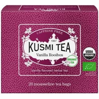 Čaj rooibos VANILLA, 20 vrecúšok čaju, Kusmi Tea