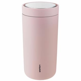 Cestovný hrnček TO GO CLICK 400 ml, jemná ruža, Stelton