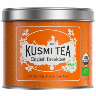 Čierny čaj ENGLISH BREAKFAST, plechovka sypaného čaju 100 g, Kusmi Tea