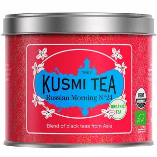 Čierny čaj MORNING N°24, plechovka sypaného čaju 100 g, Kusmi Tea