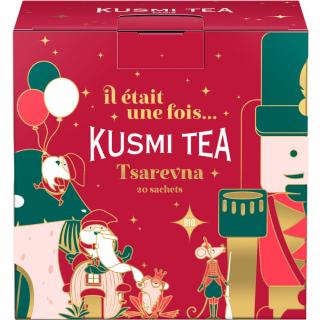 Čierny čaj TSAREVNA 2023, 20 mušelínových sáčkov, Kusmi Tea
